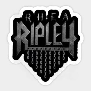 Rhea Ripley Iron Lady Sticker